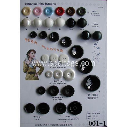 Polyester Buttons for Shirts Trousers and Suites